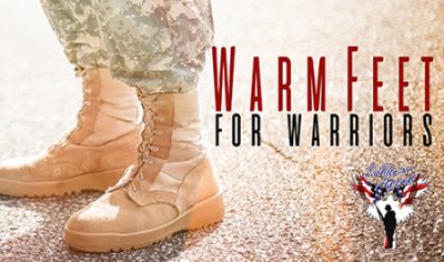 Warm Feet for Warriors